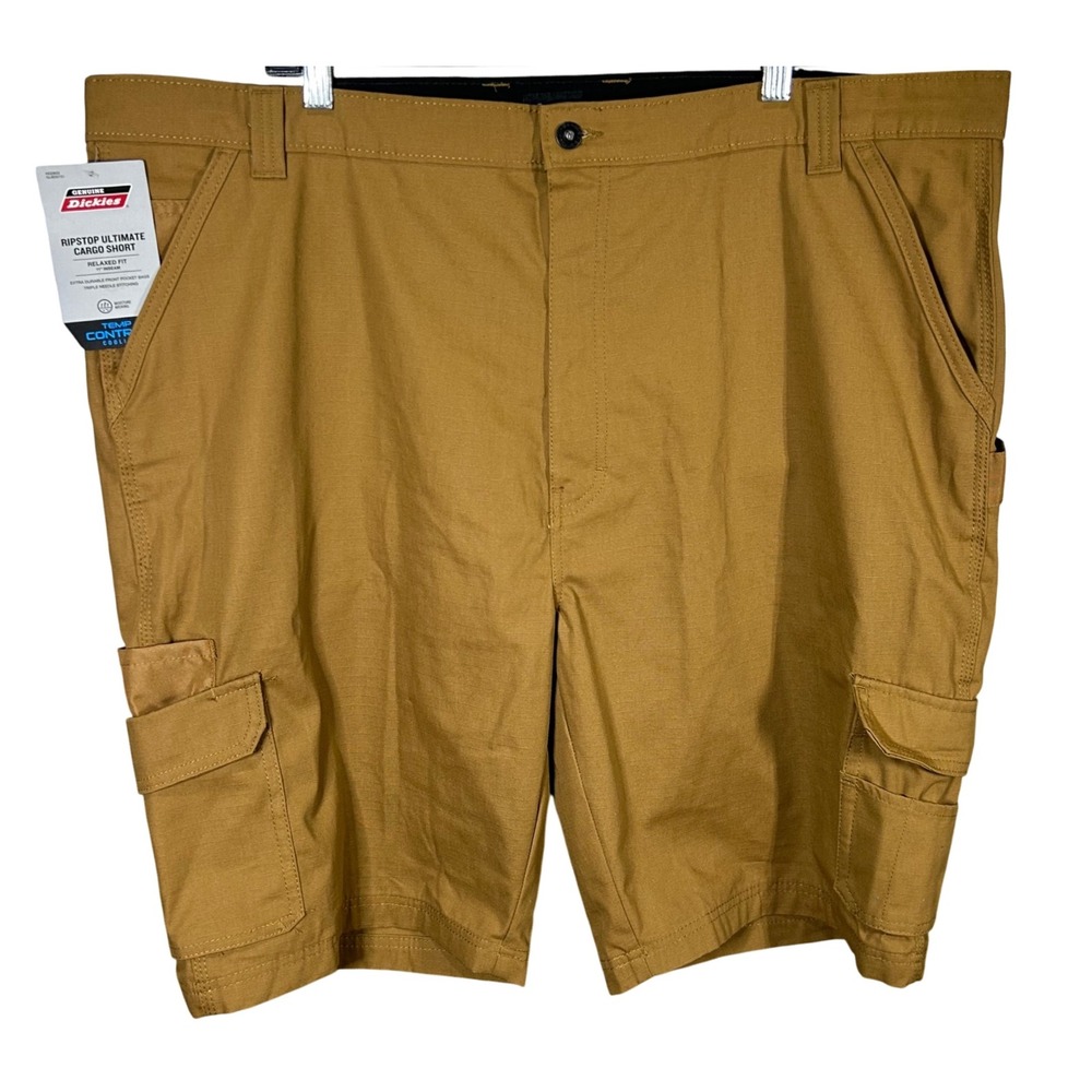 Dickies Mens Ripstop Ultimate Cargo Shorts Relaxed Fit 11 Inseam‎ Khaki Size 44